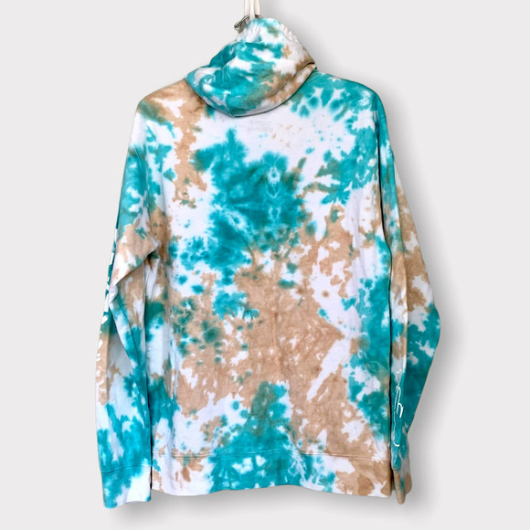 By Samii Ryan Pure Angel Tie Dye Hoodie in Cloud Blue Size Large - Picture 8 of 14